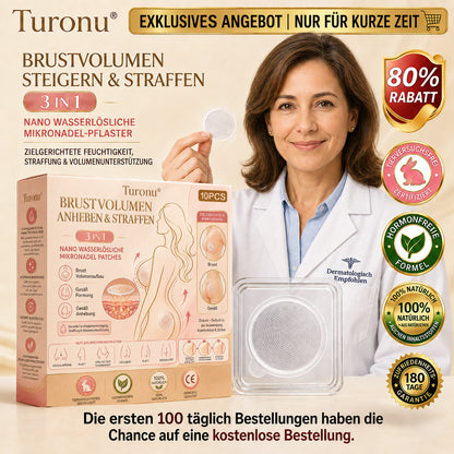 Turonu® Nano-Mikronadel-Pflaster für eine gezielte Brustpflege und ein verbessertes Hautgefühl 🍁