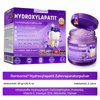 𝐃𝐨𝐫𝒎𝒐𝒓𝙣𝙖® 𝐻𝑦𝑑𝑟𝑜𝑥𝑦𝑙𝑎𝑝𝑎𝑡𝑖𝑡  𝑍𝑎ℎ𝑛𝑟𝑒𝑝𝑎𝑟𝑎𝑡𝑢𝑟𝑝𝑢𝑙𝑣𝑒𝑟👨‍⚕️Repariert effektiv Karies, Zahnfleischprobleme, empfindliche Zähne, Mundgeschwüre und gelbe Zähne und verbessert die gesamte Mundgesundheit💎